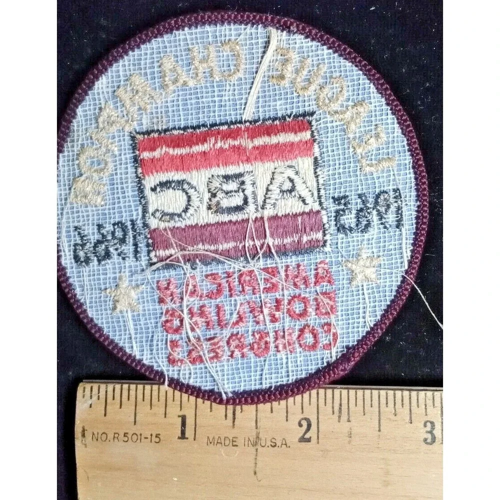 Vintage Bowling Patch ABC American Bowling Congress 1965 1966
